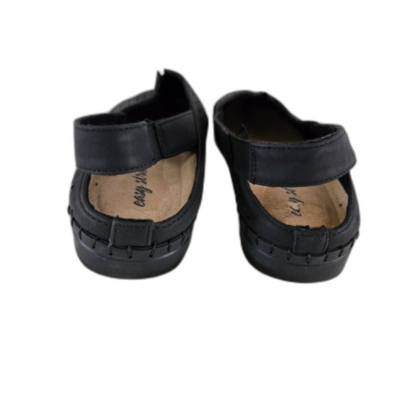 Easy Street Comfort Slides Women 8 Black Summer Sandals - Picture 4 of 6